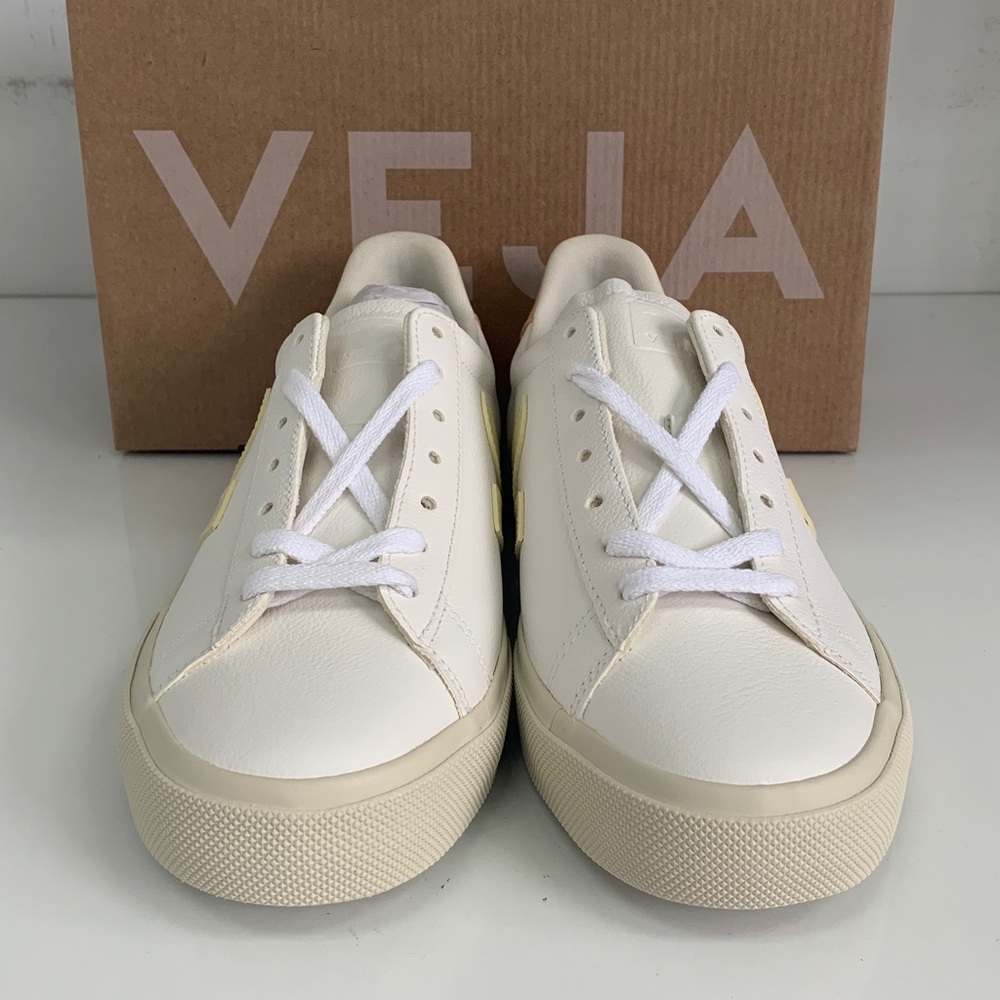 Veja Women's Shoes in White and Cream - Picture 2 of 5